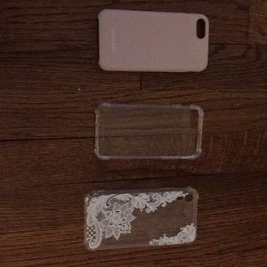 Three iPhone cases all three for one price or u can but then individuals!!